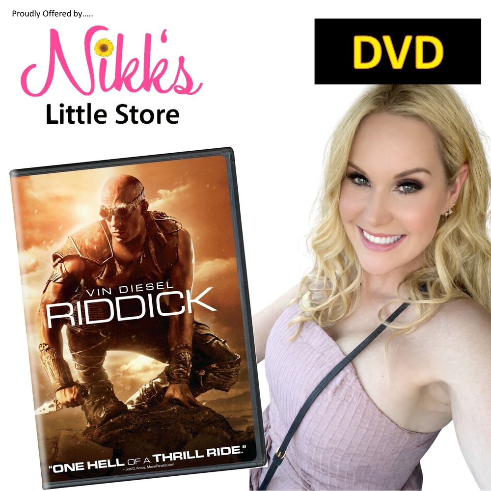 Riddick DVD Vin‎ Diesel NEW in PLASTIC